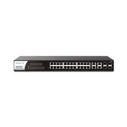 VigorSwitch P1282 24-Port PoE Smart Switch