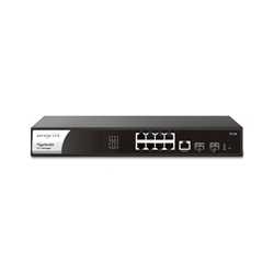 DrayTek VSP2100-K VigorSwitch P2100 8 Port Gigabit POE Layer 2+ Managed Switch with 2 SFP Uplink Ports