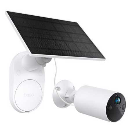 TP-LINK (TAPO C410 KIT) Smart Wire-Free 2K Outdoor Security Camera & Solar Panel, 6400mAh Battery, Colour Night Vision, AI Detec