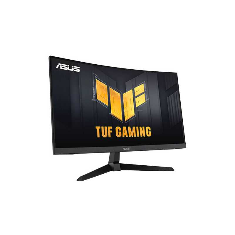 Asus 27" TUF Gaming Curved Monitor (VG27VQ3B), 1920 x 1080, 1ms, 2 HDMI, DP, 180Hz, ELMB SYNC, Freesync, VESA