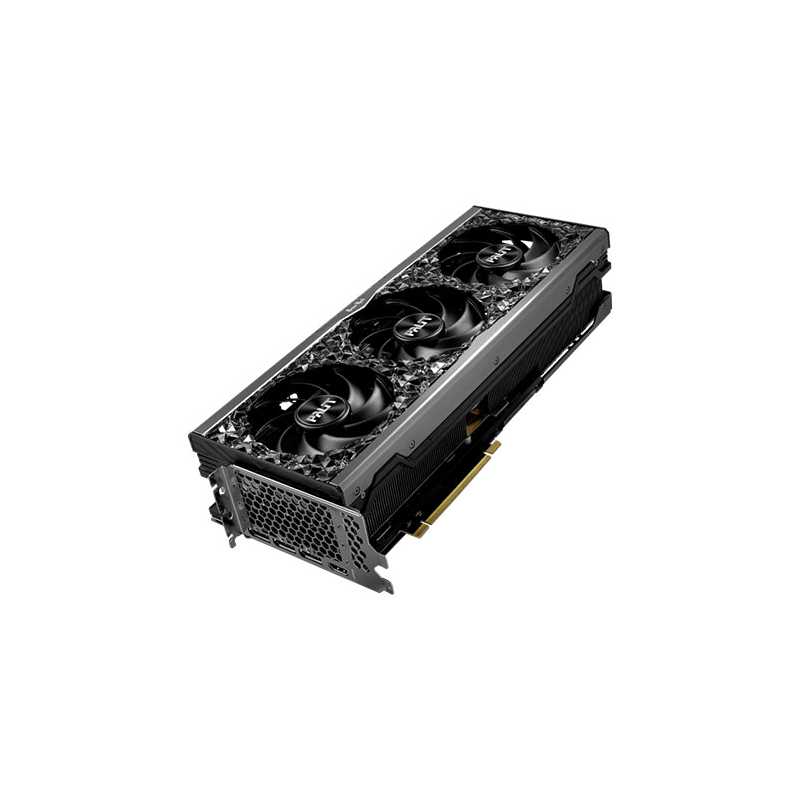 Palit RTX4070 Ti SUPER GameRock OmniBlack, 16GB DDR6X, HDMI, 3 DP, 2610MHz Clock