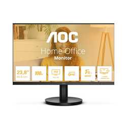 AOC 24B3HA2 23.8 Inch Full HD IPS Monitor, WLED, VGA, HDMI, Speakers, VESA, 100Hz, 1ms, Speakers, Internal PSU