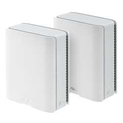 Asus (ZenWiFi BT10) BE18000 Tri-Band Wi-Fi 7 Mesh Routers (2 Pack), Up to 6,000 sq.ft, 2x 10G Ports, USB, VPN, multi-SSID