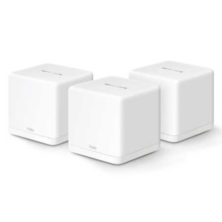 Mercusys (Halo H1500X 3-Pack) AX1500 Dual Band Whole Home Mesh Wi-Fi 6 System, OFDMA & MU-MIMO