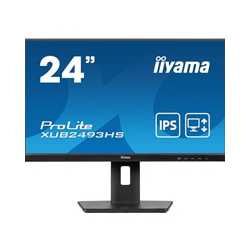 iiyama Prolite XU2493HS-B6 24 inch IPS Monitor, Full HD, 1ms, HDMI, DisplayPort, 100Hz, Speakers, Black, Internal PSU, VESA