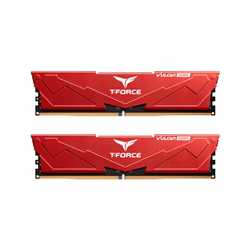 Team T-Force Vulcan FLRD532G5200HC40CDC01 32GB (2x16GB) System Memory, 5200MHz, CL40, DDR5 Kit, Red