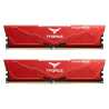 Team T-Force Vulcan FLRD532G5200HC40CDC01 32GB (2x16GB) System Memory, 5200MHz, CL40, DDR5 Kit, Red