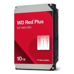 WD 3.5", 10TB, SATA3, Red Plus NAS Hard Drive, 7200RPM, 256MB Cache, OEM