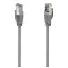 Hama CAT5e Patch Cable, F/UTP Shielded, 10 Metres, Grey