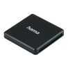 Hama External USB 3.0 Multi-Card Reader, SD/microSD/CF, Black, USB Powered