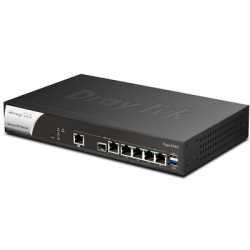 DrayTek V2962-K Vigor 2962 Wired 2.5GbE Dual-WAN Firewall Router and VPN Concentrator