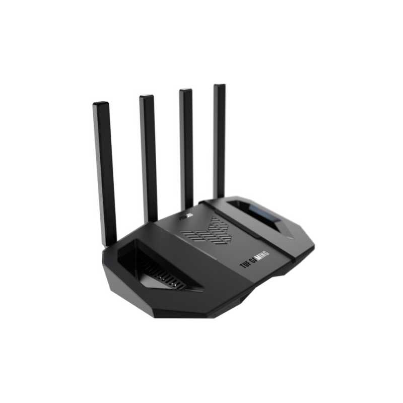 Asus TUF Gaming BE3600 Dual Band Wi-Fi 7 Gaming Router, 2.5G WAN, 4x GB LAN, 4K-QAM Modulation, AiMesh 