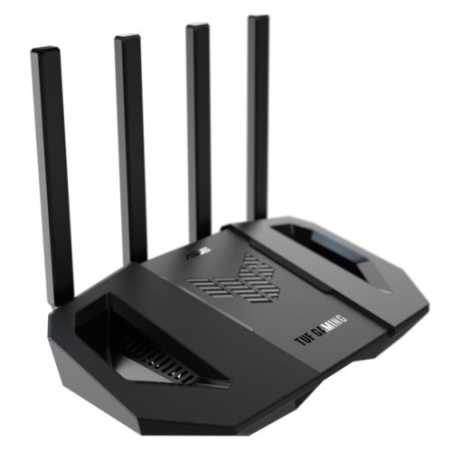 Asus TUF Gaming BE3600 Dual Band Wi-Fi 7 Gaming Router, 2.5G WAN, 4x GB LAN, 4K-QAM Modulation, AiMesh 