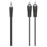 Hama 3.5mm Jack Plug to 2x RCA Plugs, 3 Metre