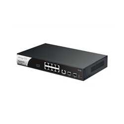 DrayTek VSG2100-K VigorSwitch G2100 8 Port Gigabit Layer 2+ Managed Switch with 2 SFP Uplink Ports