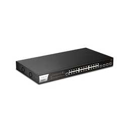 DrayTek VSP2282X-K VigorSwitch P2282x 24 Port POE Fully Managed Layer 2+ Switch with 4x 10GbE SFP Ports