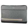 Hama Terra Laptop Sleeve, Up to 15.6", Padded Compartment, Front Pocket, Grey