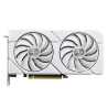 Asus DUAL RTX4070 SUPER EVO OC, PCIe4, 12GB DDR6X, HDMI, 3 DP, 2550MHz Clock, Overclocked, White