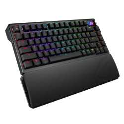 Asus ROG AZOTH Extreme Compact 75% Mechanical RGB Gaming Keyboard, Wireless/Btooth/USB, NX Snow Switches, 8000Hz, OLED Display, 