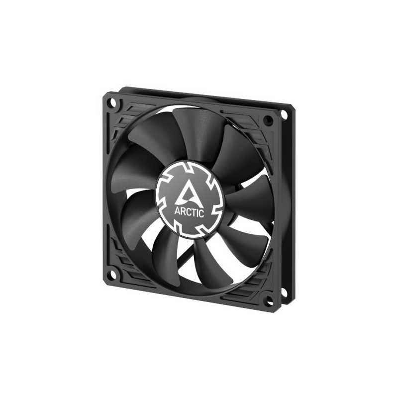 Arctic P8 Slim 8cm PWM PST Case Fan, Black, Fluid Dynamic, 300-3000 RPM, PWM Splitter