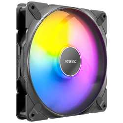 Antec Tranquil 140 ARGB PWM 14cm Case Fan, Fluid Dynamic Bearing, 450-1500 RPM, Black