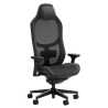 Fractal Design Refine Mesh Dark Gaming Chair, Synchro-Tilt, Memory Foam Headrest, Padded 4D Armrests, Adaptable Support