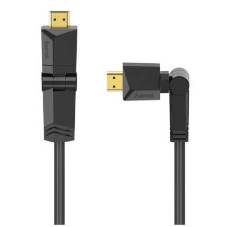 Hama High-Speed HDMI Cable w/ Rotatable Plugs - Male to Male, 1.5 Metre