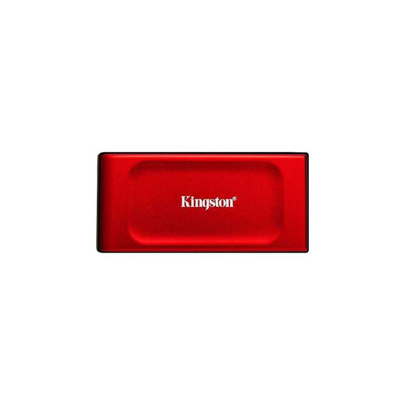 Kingston XS1000 1TB Pocket Size External SSD, USB 3.2 Gen2 Type-A, Red