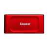 Kingston XS1000 2TB Pocket Size External SSD, USB 3.2 Gen2 Type-A, Red