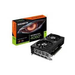 Gigabyte NVIDIA GeForce RTX 4060 Ti WINDFORCE OC V2 8G Graphics Card, 8GB GDDR6, 4352 CUDA Cores, 2550 MHz Core Clock, Dual Fan,