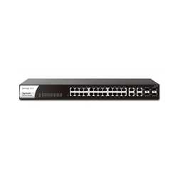 DrayTek VSG1282-K VigorSwitch G1282 24 Port Gigabit Smart Managed Switch with 4x 10GbE SFP Ports