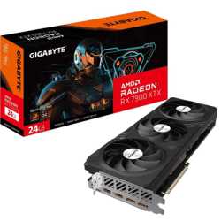 Gigabyte AMD Radeon RX 7900 XTX GAMING OC 24G Graphics Card, 24GB GDDR6, 6144 Streams, 2525 MHz Boost Clock, Triple Fan, RGB, 2x