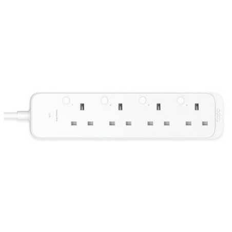 TP-LINK (TAPO P304M) Smart Wi-Fi Power Strip, 4 Outlets, App/Voice Control, Surge Protection, Energy Monitoring, Matter Certifie