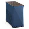 Fractal Design Era 2 ITX (Midnight Blue) Compact Case w/ Walnut Top, Mini ITX, Requires SFX/SFX-L PSU, 2 Fans, 3-Slot GPU & 280m