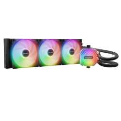 Be Quiet! Light Loop 360mm ARGB Liquid CPU Cooler, 3x Light Wings LX PWM Fans, ARGB Cooling Block, ARGB-PWM-Hub