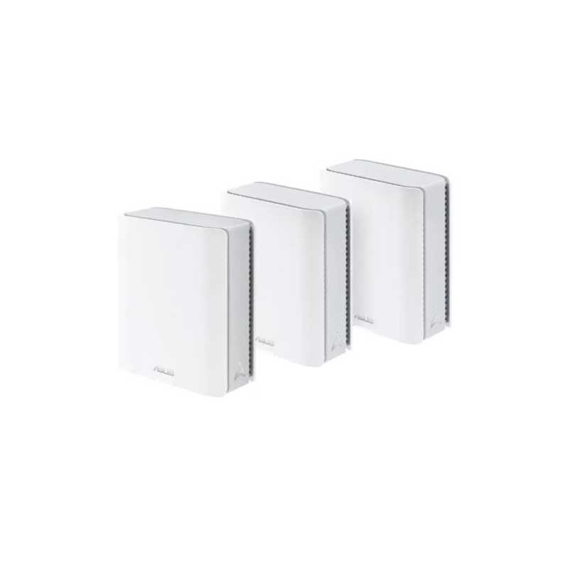 Asus (ZenWiFi BT10) BE18000 Tri-Band Wi-Fi 7 Mesh Routers (3 Pack), Up to 6,000 sq.ft, 2x 10G Ports, USB, VPN, multi-SSID