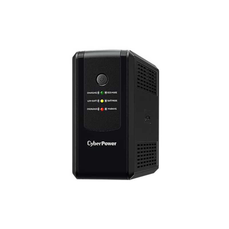 CyberPower UT 800VA Line Interactive Tower UPS, 400W, LED Indicators, 4x UK Plug, AVR Energy Saving