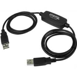 Plugable USB-EASY-TRAN Windows XP/Vista/7/8/8.1/10/11 PC to PC Transfer Cable