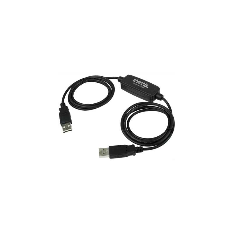 Plugable USB-EASY-TRAN Windows XP/Vista/7/8/8.1/10/11 PC to PC Transfer Cable