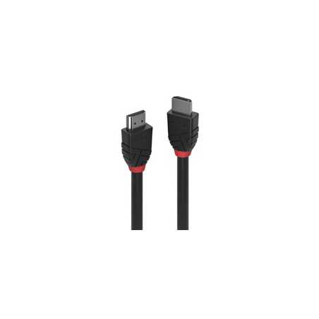 Lindy 36772 2m 8K60Hz HDMI Cable, Black Line