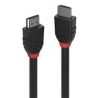 Lindy 36772 2m 8K60Hz HDMI Cable, Black Line