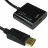 15CM DISPLAY PORT V1.2 - HDMI ACTIVE ADAP 4K BLACK