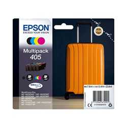 Epson 405 Multipack (Original) - Black, Cyan, Magenta, Yellow DURABrite Ultra Ink Cartridges for Workforce WF-7310, 7830, 7835, 