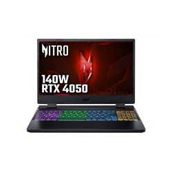 Acer Nitro 5 AN515-58-582F Gaming Laptop, 15.6 Inch FHD Screen, Intel Core i5-12450H 12th Gen Processor, NVIDIA GeForce RTX 4050