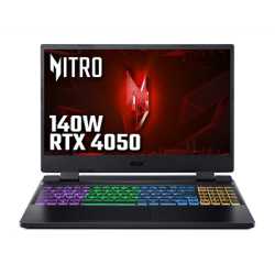 Acer Nitro 5 AN515-58-582F Gaming Laptop, 15.6 Inch FHD Screen, Intel Core i5-12450H 12th Gen Processor, NVIDIA GeForce RTX 4050