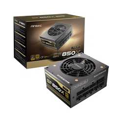 Antec SF850X 850W Power Supply - 80 PLUS Gold Certified, Fully Modular, SFX 4.1, ATX 3.1, PCIe 5.1 Ready