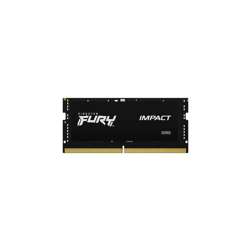 Kingston Fury Impact PnP 16GB 5600MT/s DDR5 CL40 SODIMM Notebook Gaming Memory Single Module