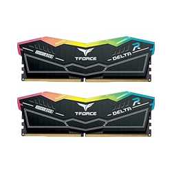 Team T-Force Delta RGB FF3D532G7600HC36DDC01 32GB DDR5 7600MHz System Memory, 2 x 16GB, Black, 36-46-46-84 1.40V