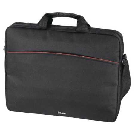 Hama Tortuga Laptop Bag, Up to 17.3", Padded Compartment, Spacious Front Pocket, Black 