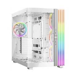 be-quiet! Light Base 900 FX, White, Full Tower E-ATX Case, Massive ARGB LED Strip, Full Windowed Design, 4 Light Wings 140mm PWM